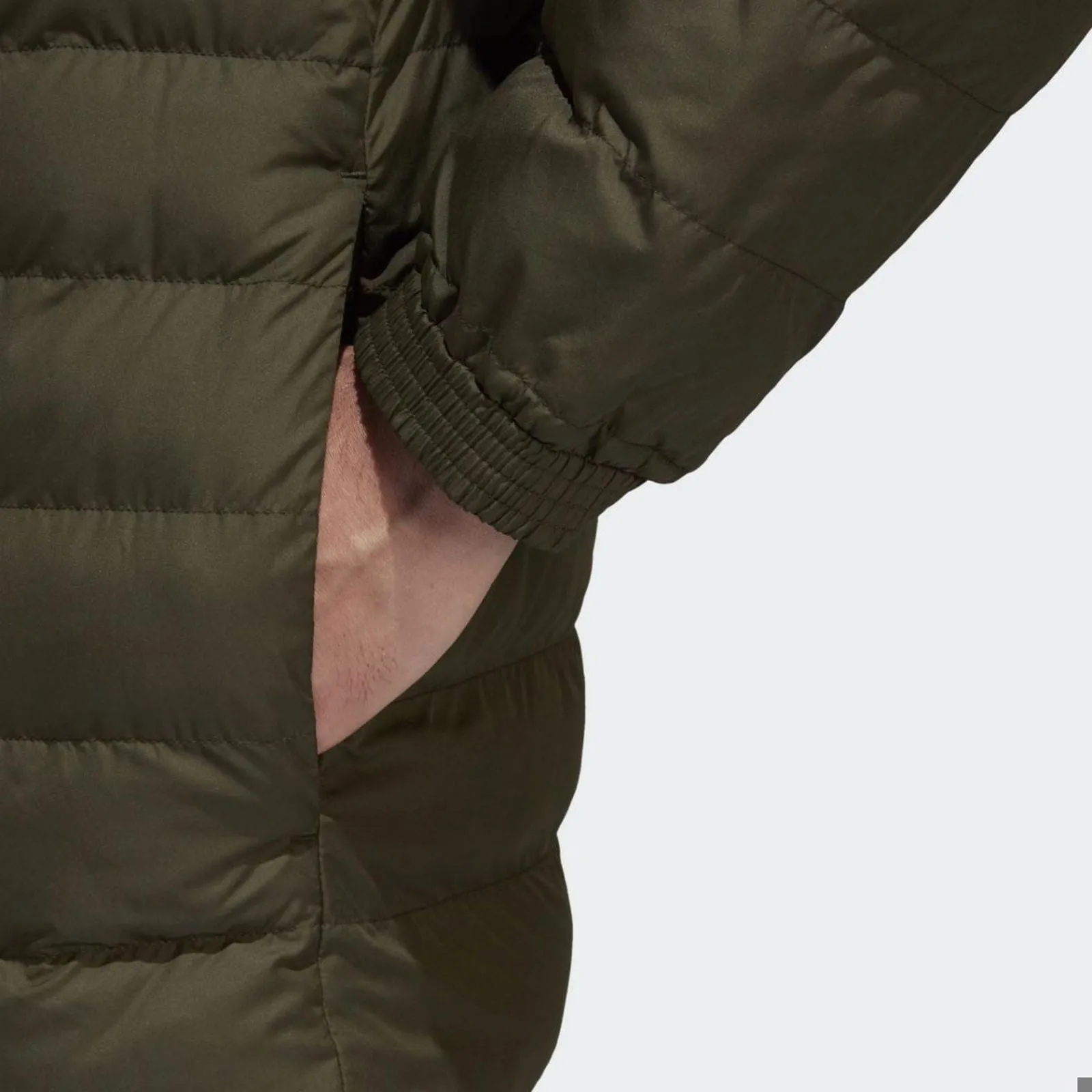 adidas Originals SST Superstar Outdoor Down Jacket - Night Cargo Green