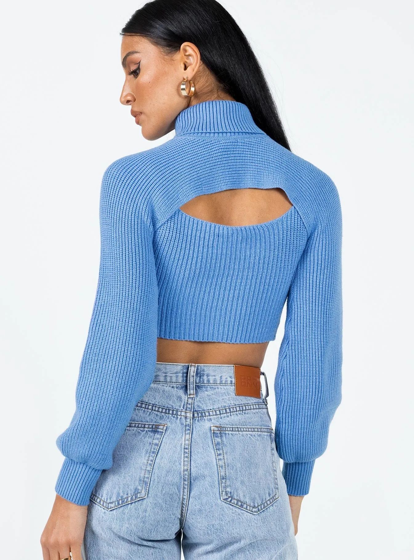 Anna Turtleneck Sweater Blue