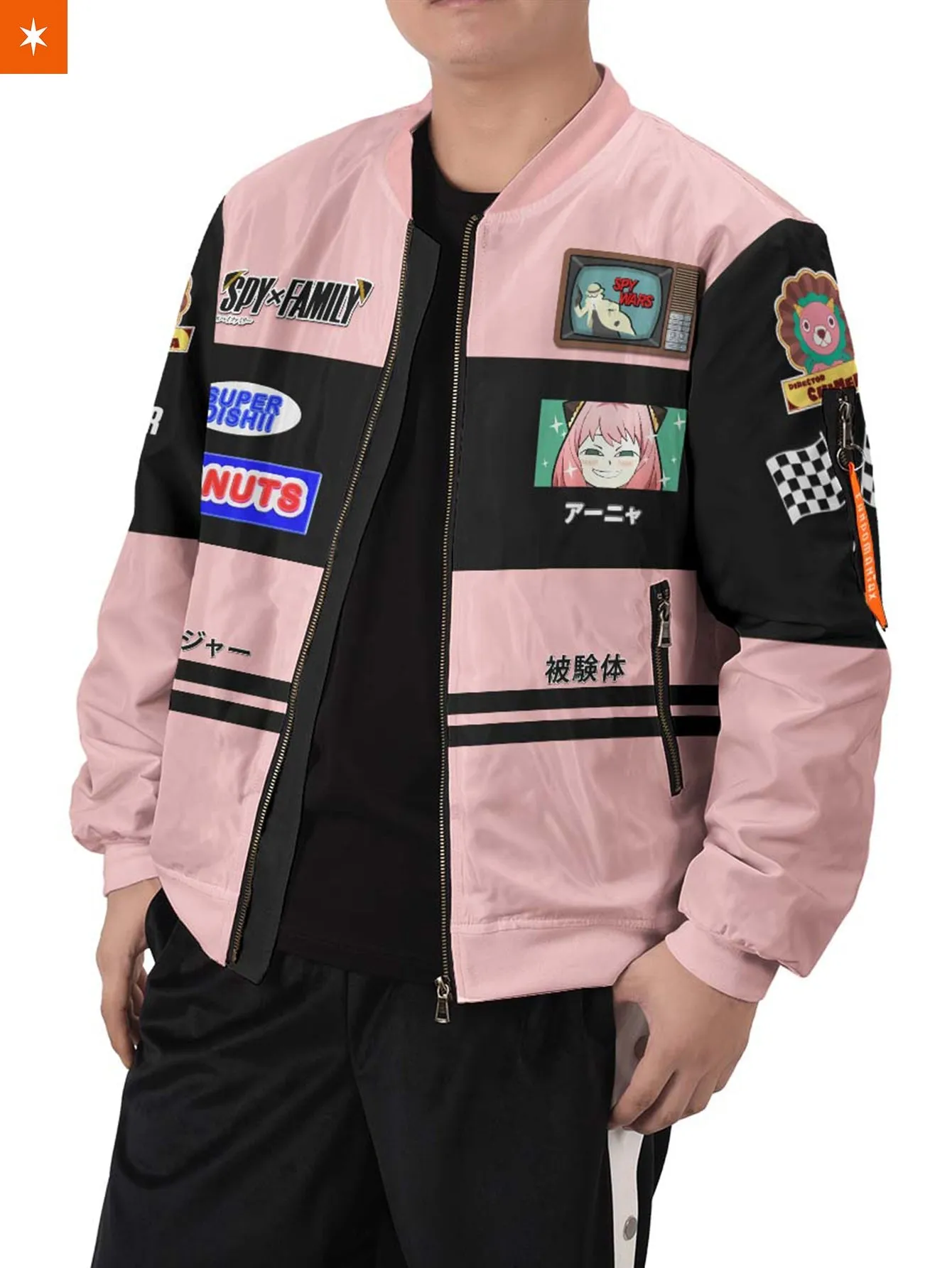 Anya Jersey Bomber Jacket