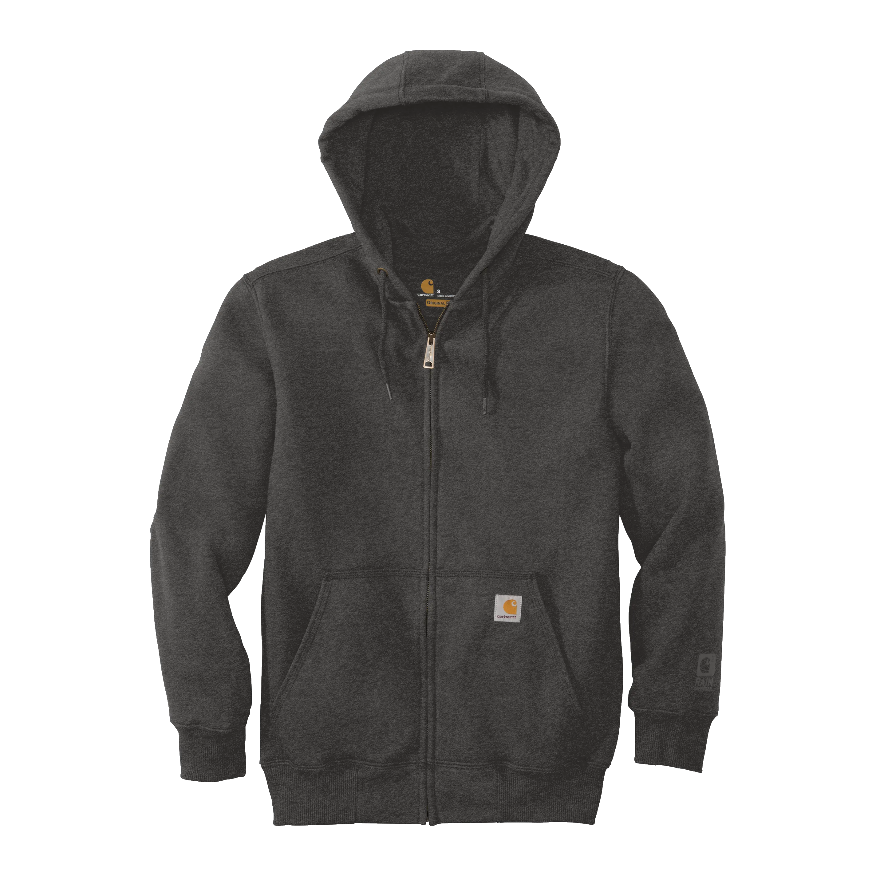 B1961 Mens Paxton Heavyweight Hooded Zip-Front Sweatshirt