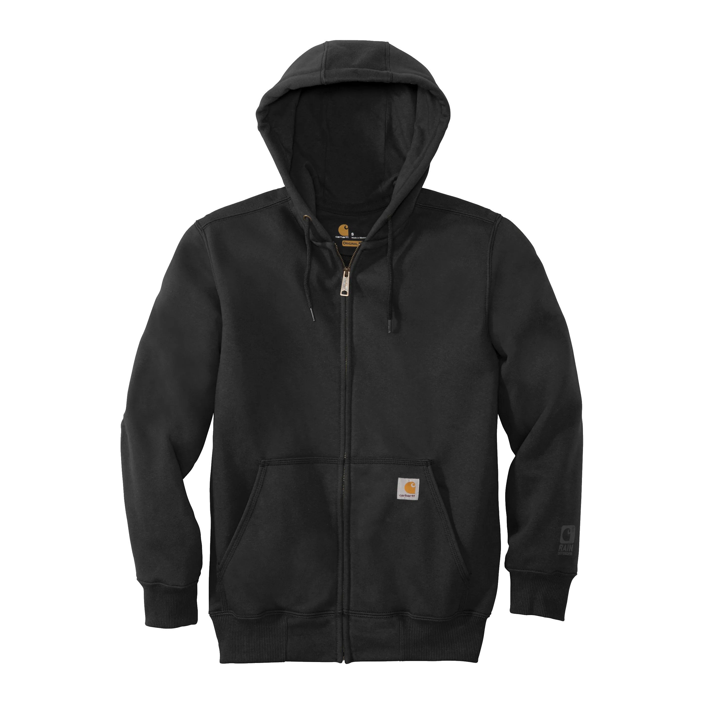 B1961 Mens Paxton Heavyweight Hooded Zip-Front Sweatshirt