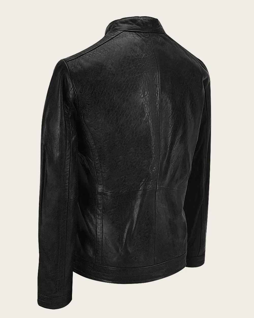 Black wrinkle finish jacket