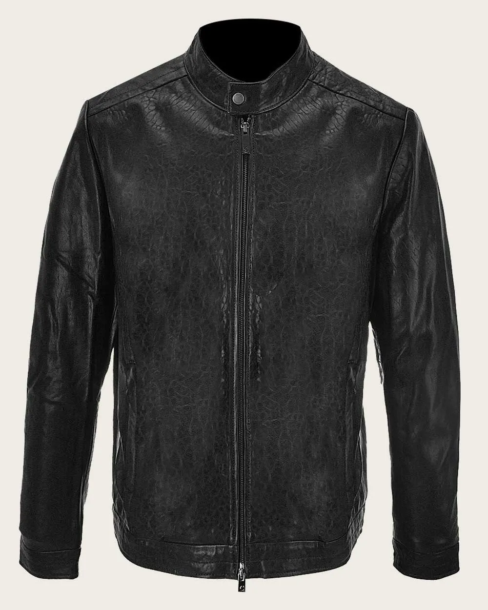 Black wrinkle finish jacket