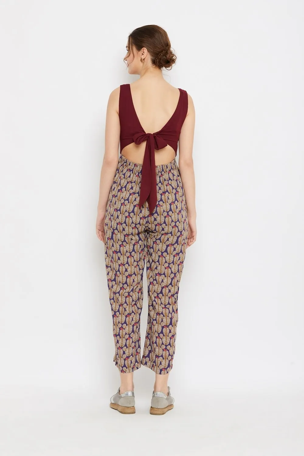 Caitlin Printed Jumpsuit