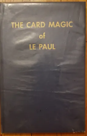 Card Magic of Le Paul (Hardcover, 3rd Edition) - Book