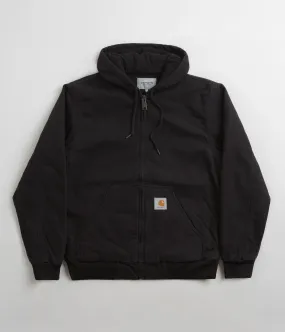 Carhartt Active Jacket - Black Heavy Stone Wash