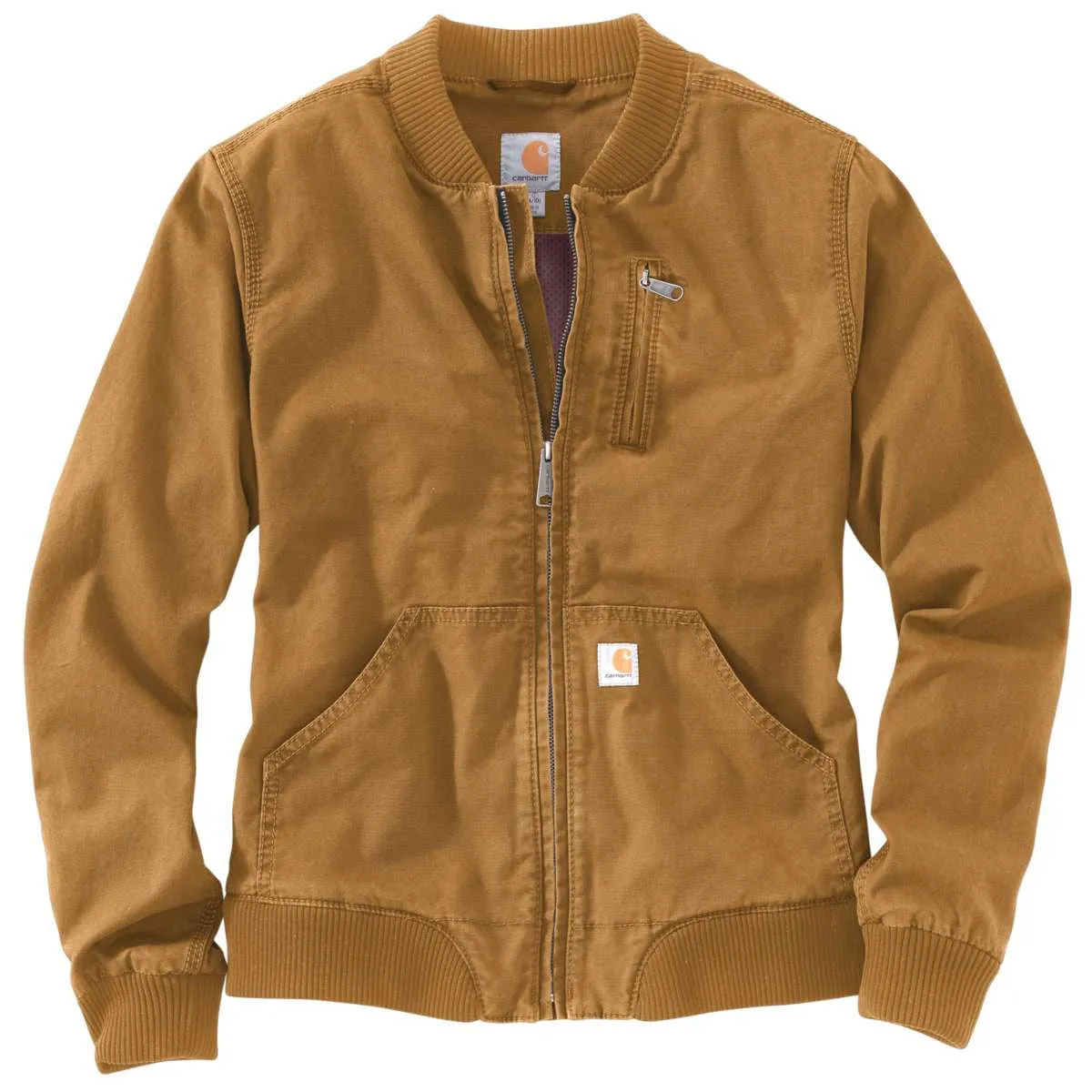 Carhartt Women's Carhartt Brown Crawford Bomber Jacket