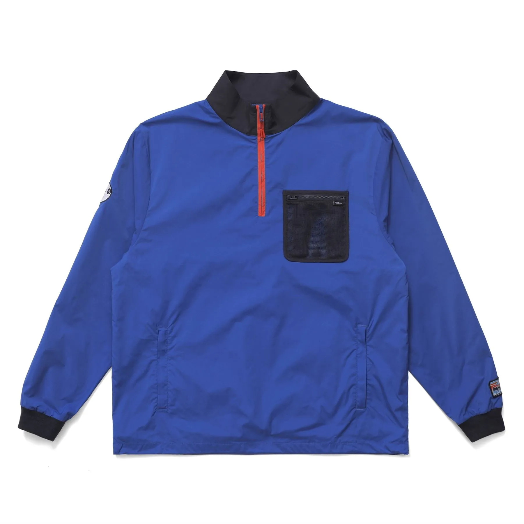 Cascade Quarter Zip Windshirt Jacket Royal - AW24