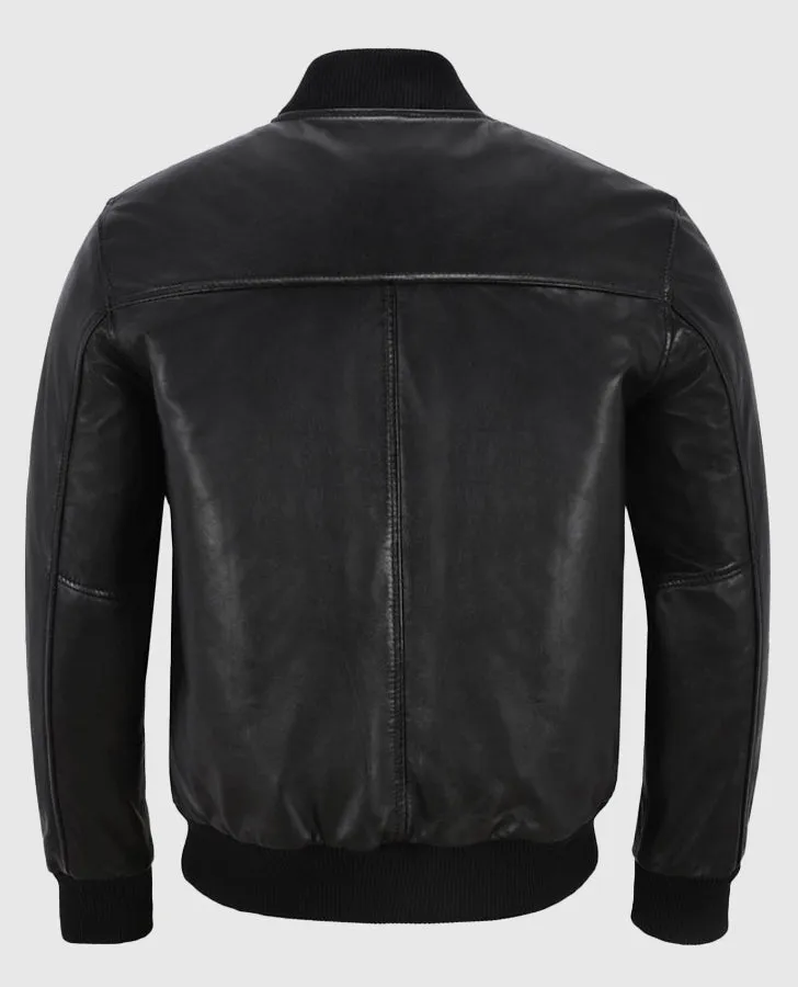 Classic Blouson Jacket in Black