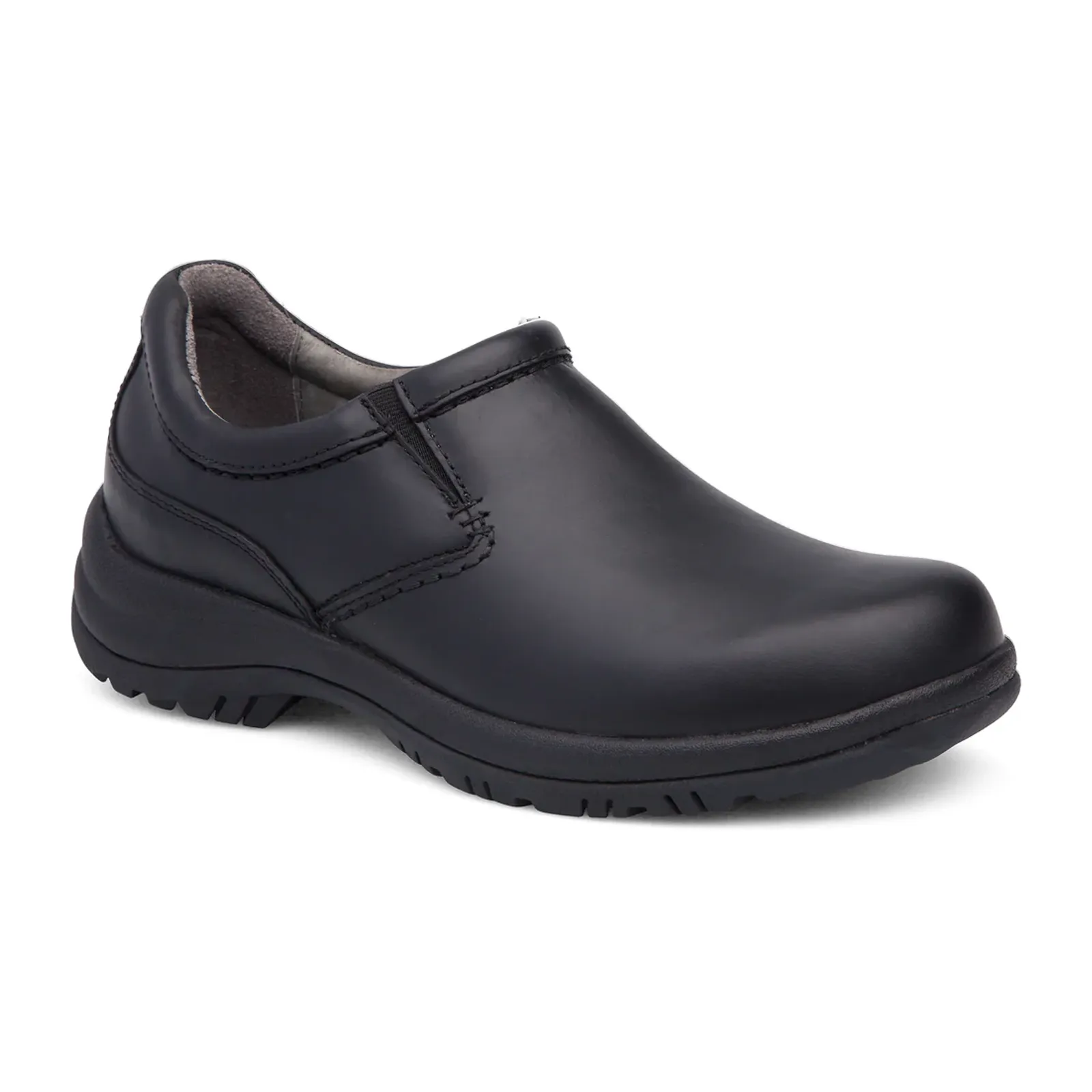 Dansko Wynn Slip On (Men) - Black Smooth Leather