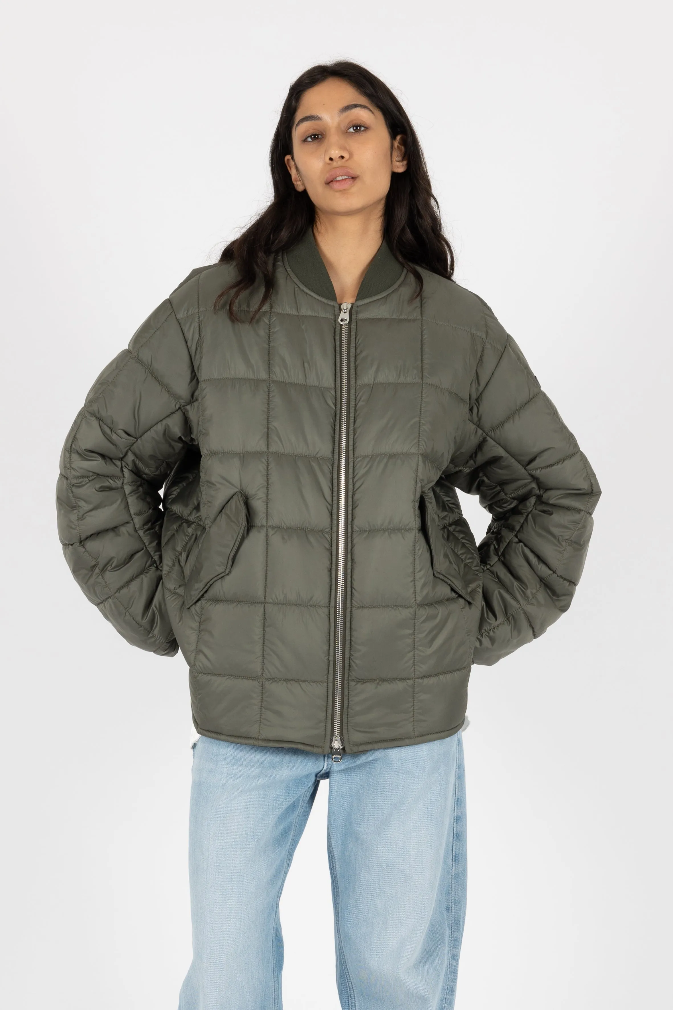 FLARED BOMBER JACKET AVY