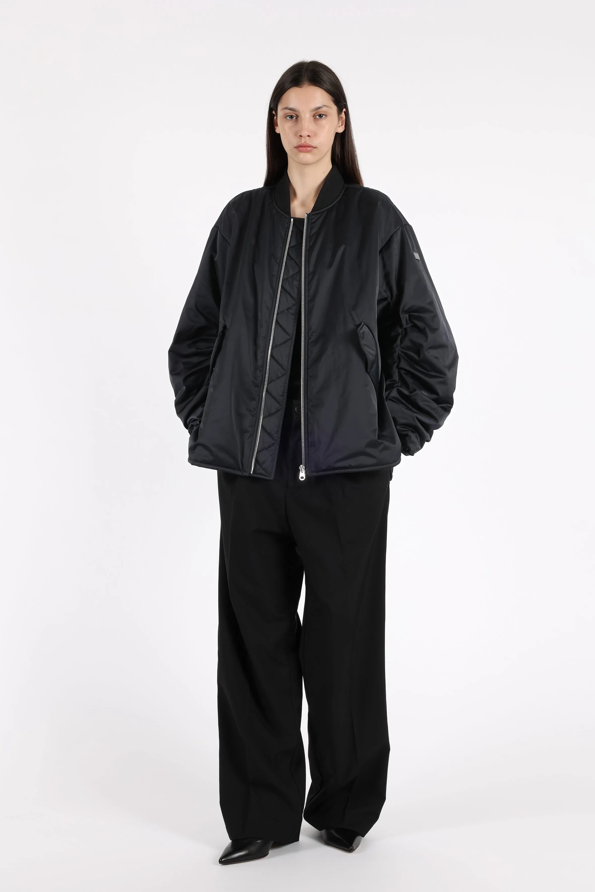 FLARED BOMBER JACKET RIA