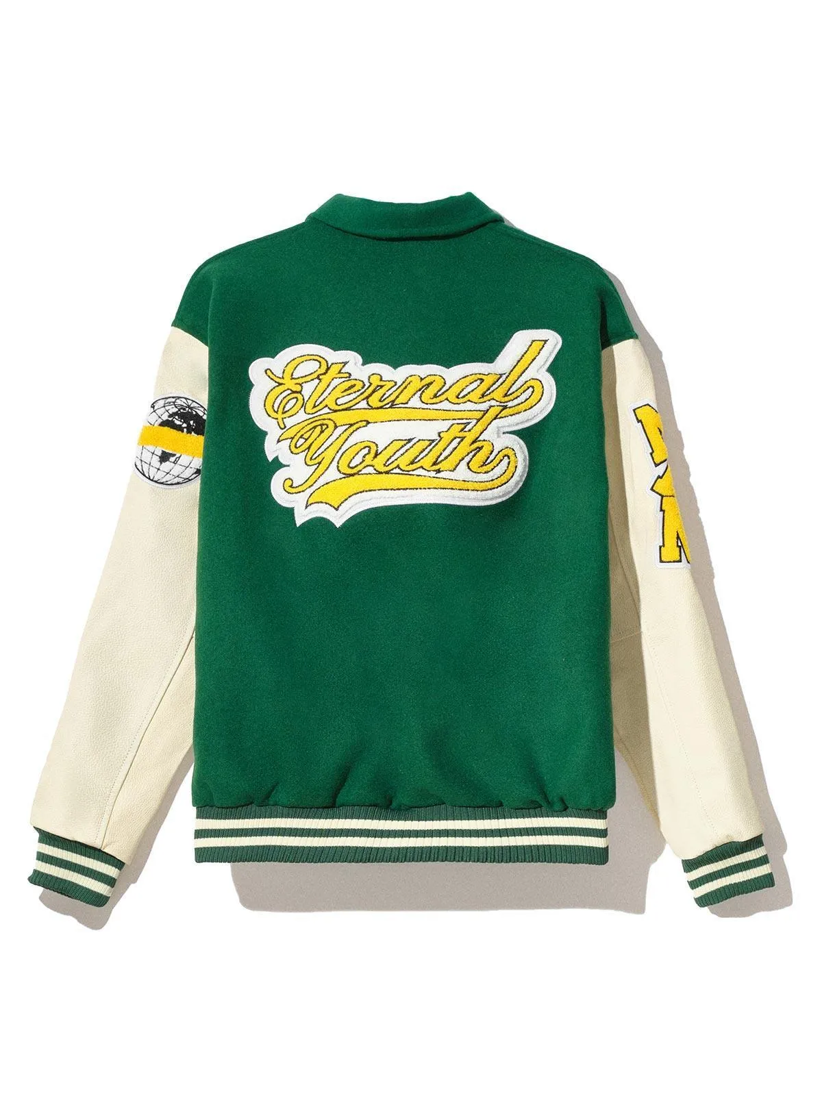 Giacca Bomber Varsity Verde