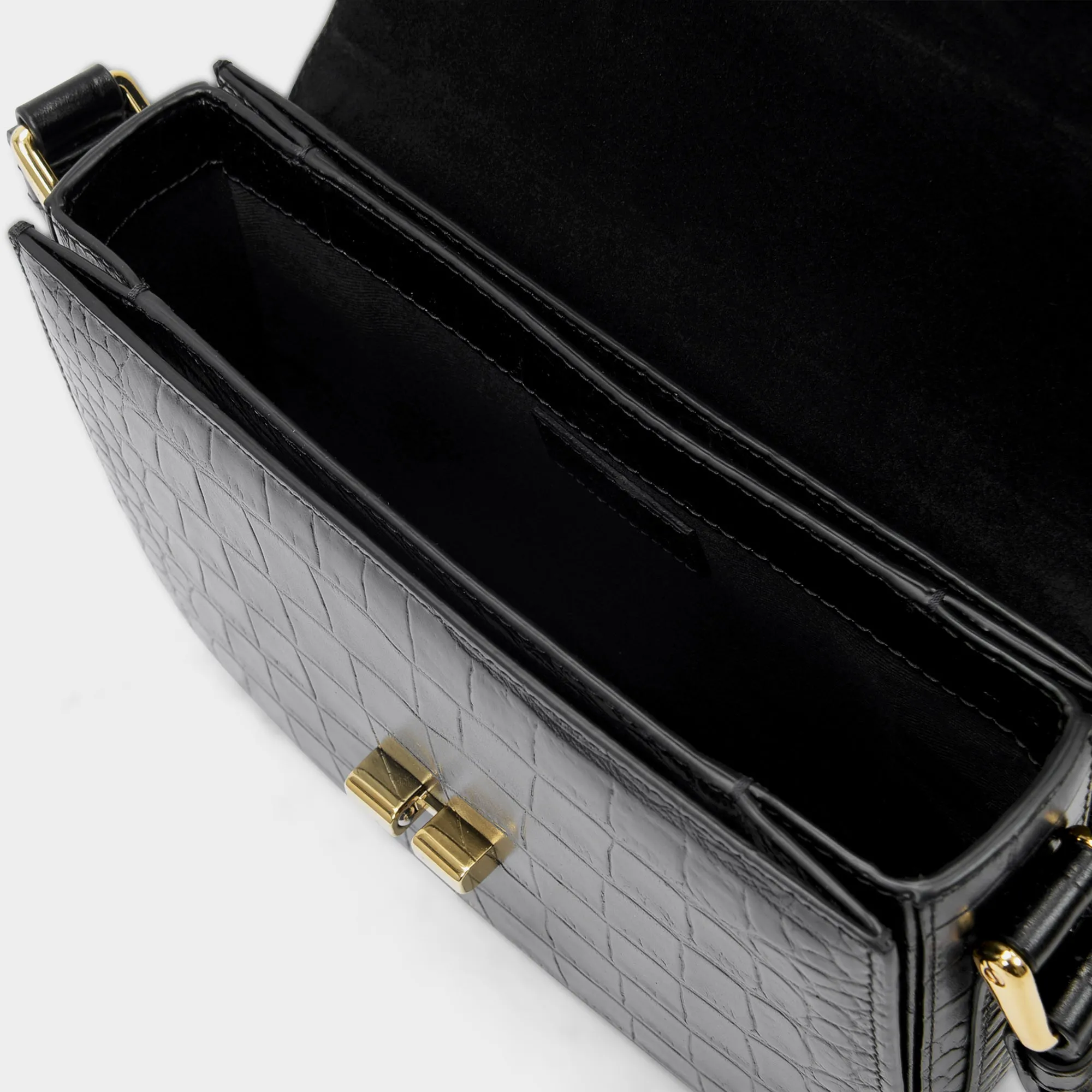 Grace Small Crossbody - A.P.C. - Leather - Black