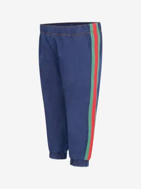 Gucci Baby Boys Cotton Denim Joggers