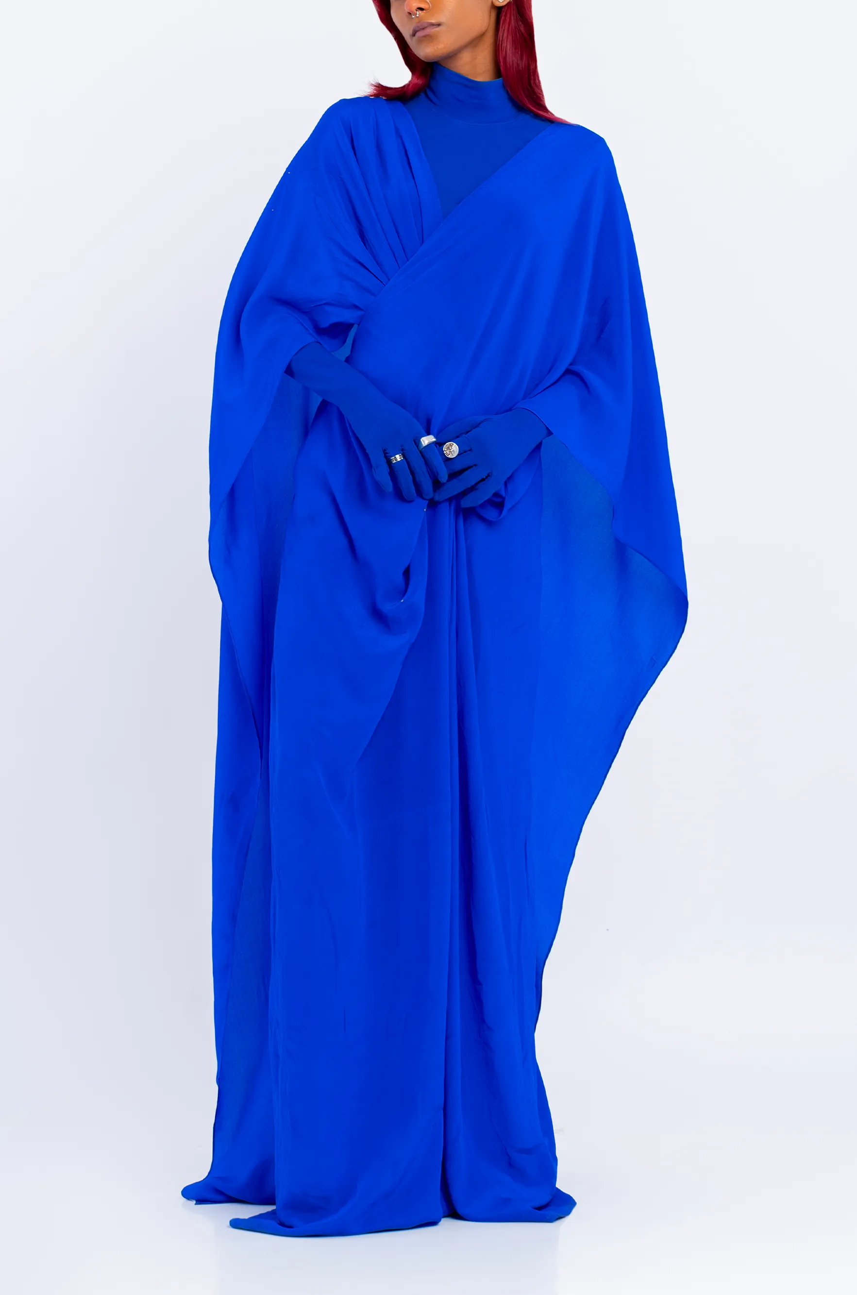 Hybrid Sari-Pants (Blue)