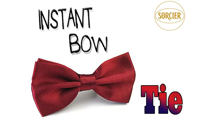 Instant Bow Tie (Red) by Sorcier Magic - Trick