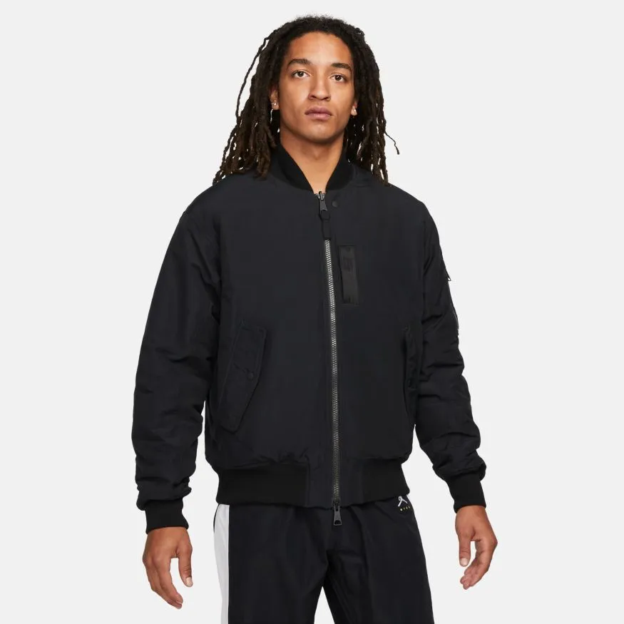 JORDAN ESSENTIALS MA-1 REVERSIBLE JACKET "BLK"