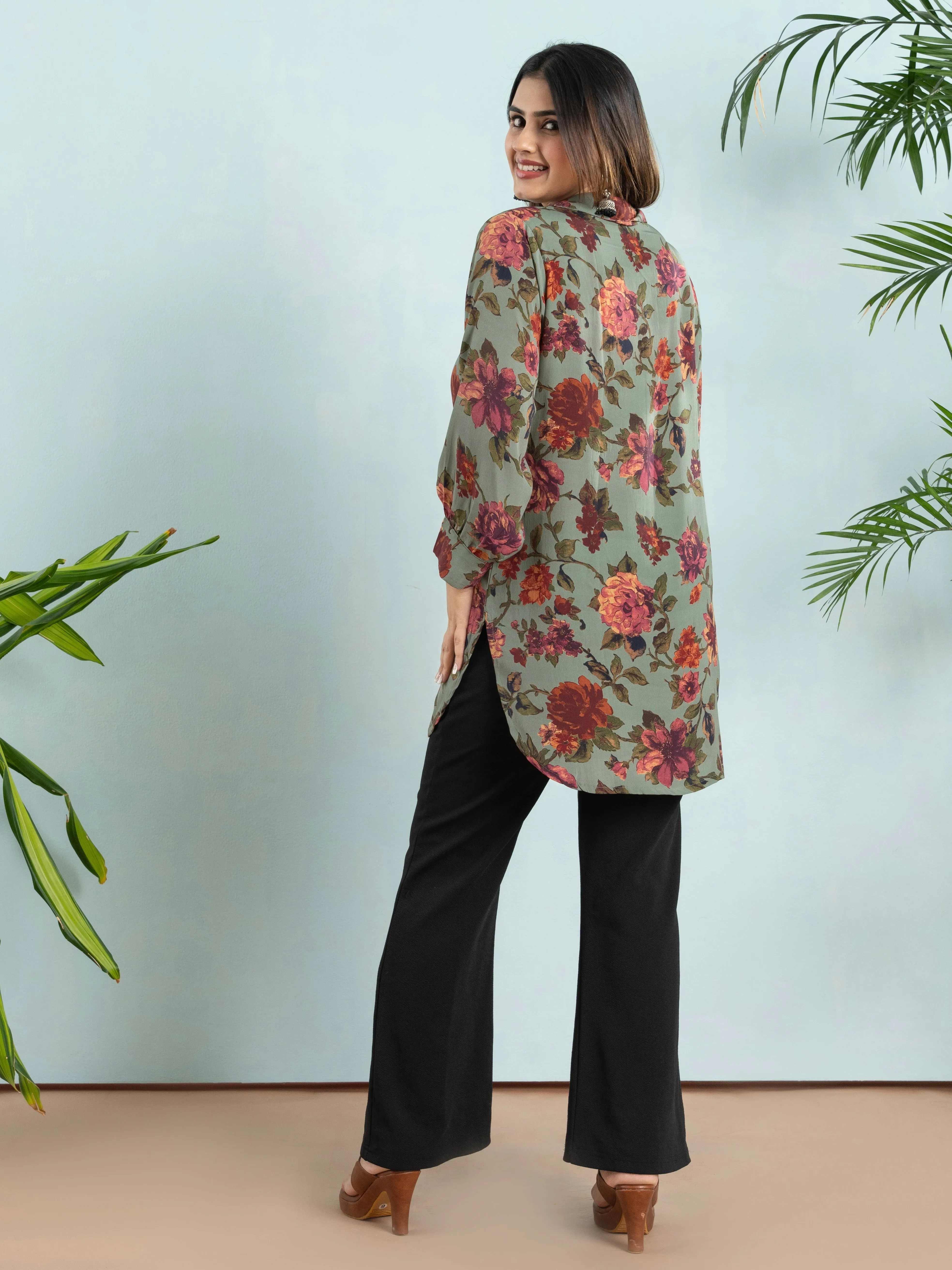 Juniper Elegance Shirt Tunic