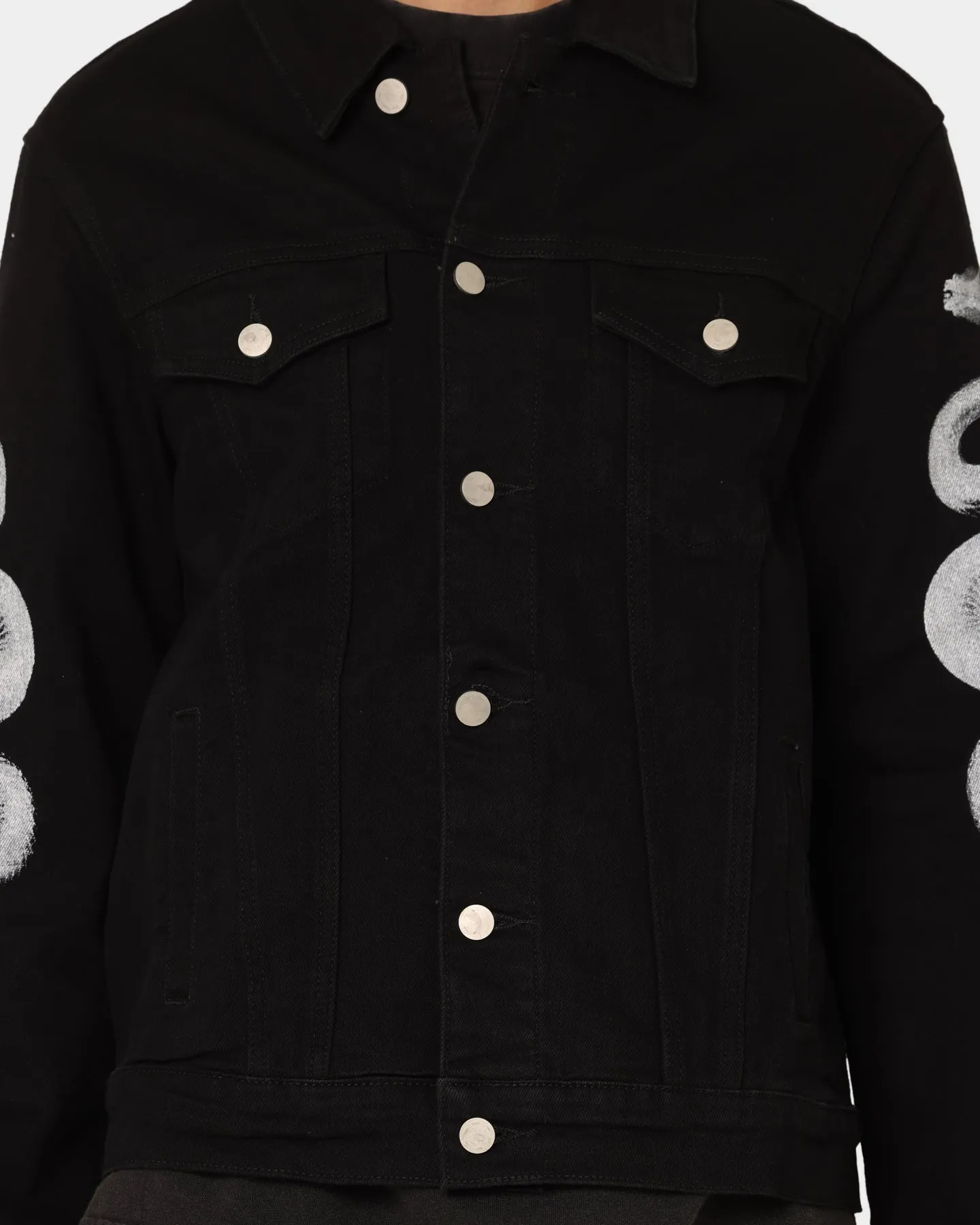 Lifted Anchors Huntington Denim Jacket Black