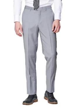 Light Grey Slim Fit Dress Pants