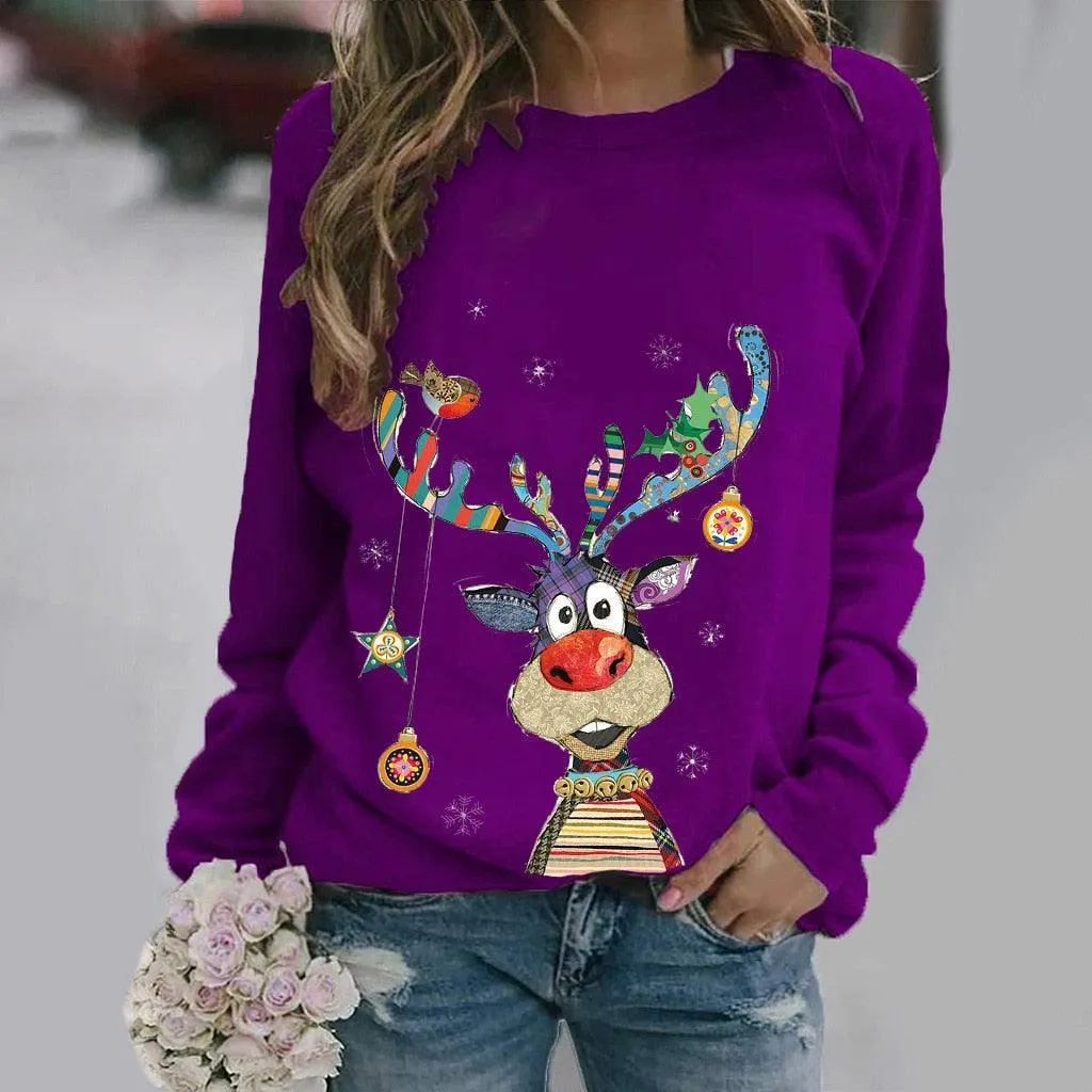 Lights Deer Ugly Christmas Sweater