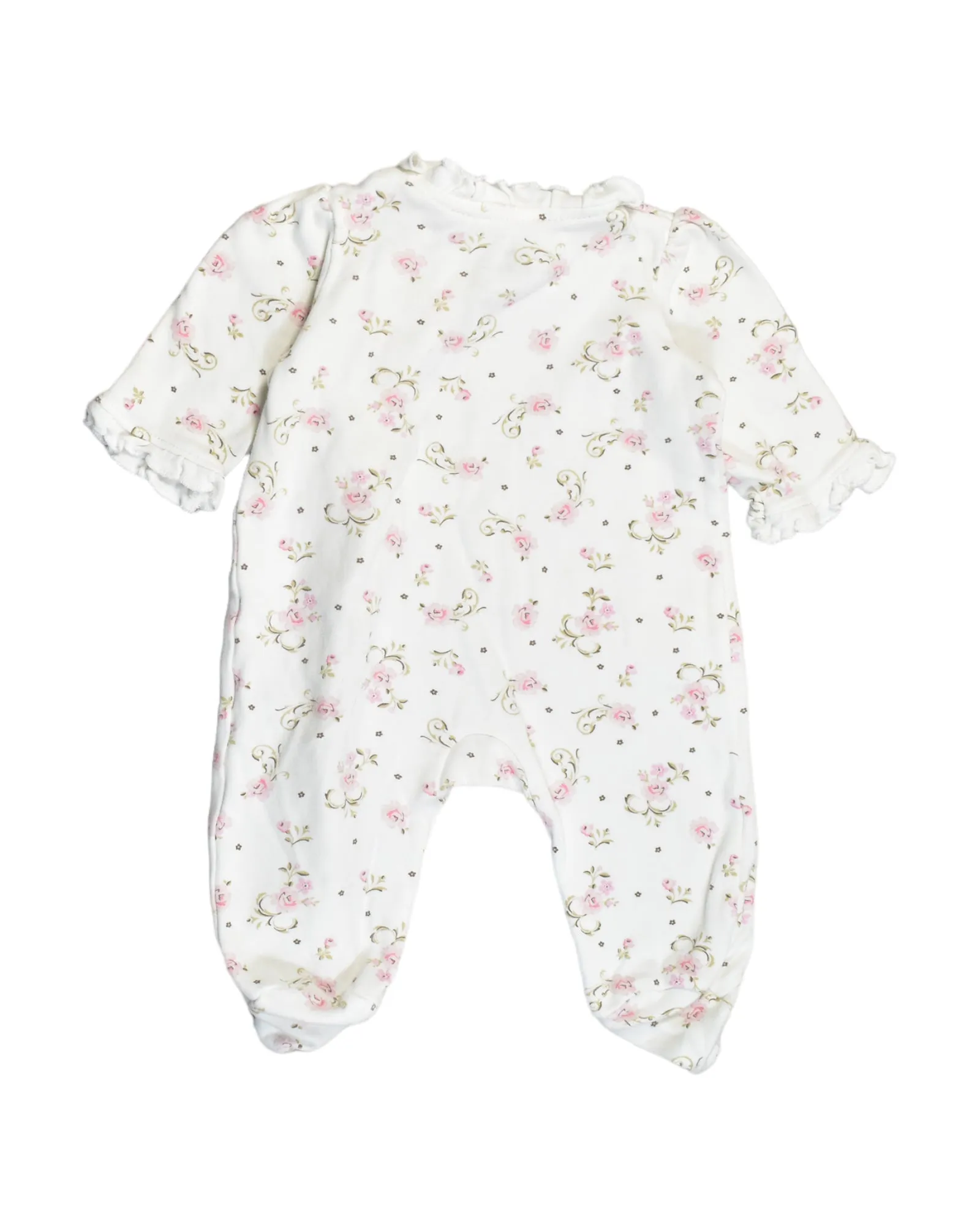 Little Me Short Sleeve Jumpsuit 0-3M