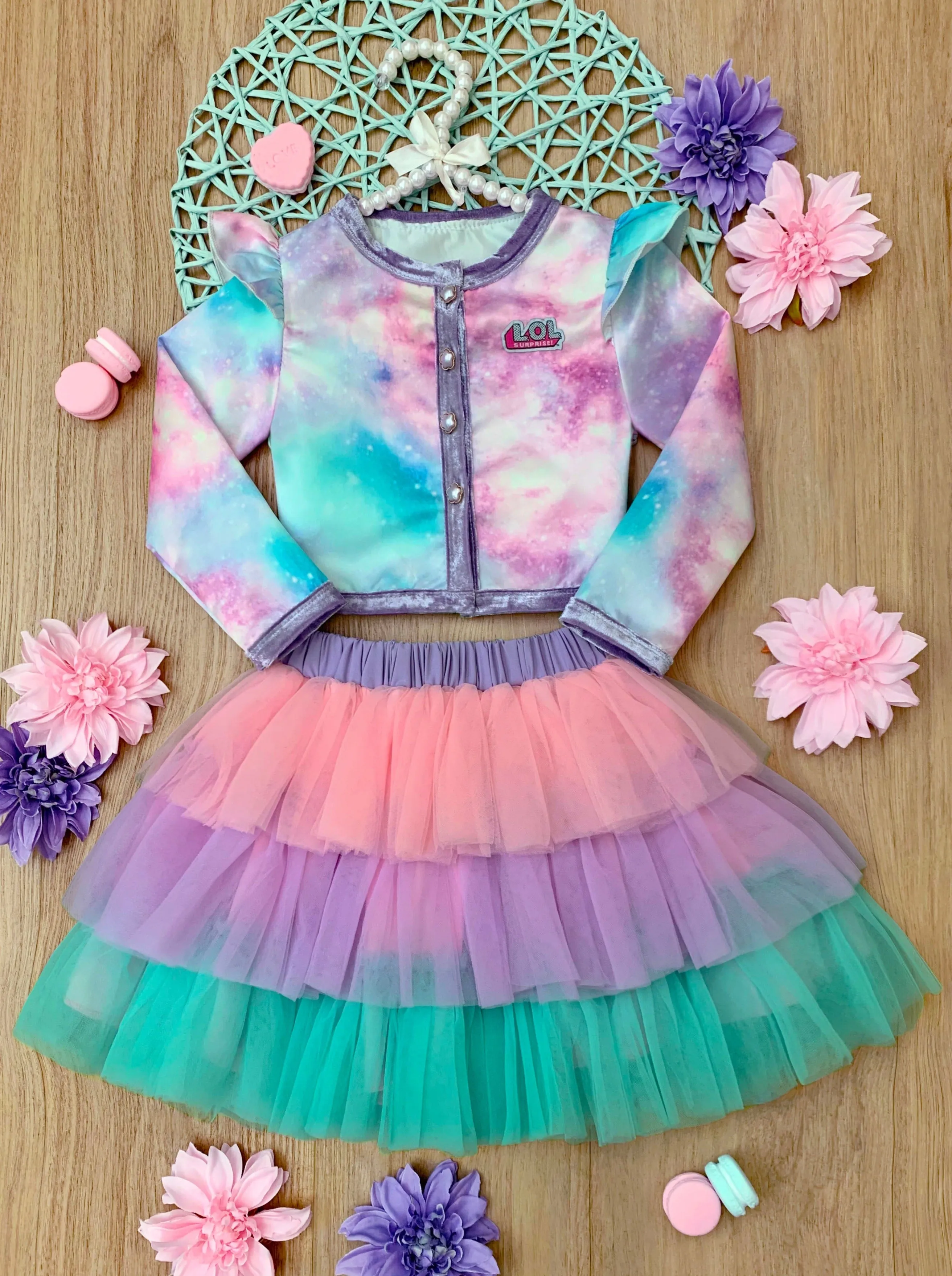 L.o.l. Surprise! Unicorn Tutu Skirt Set