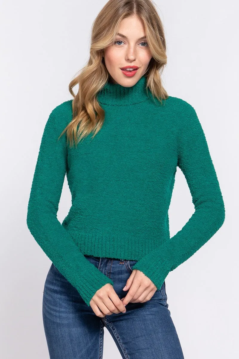 Long Sleeve Turtle Neck Sweater