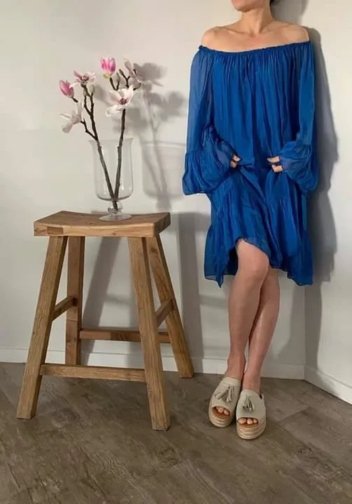 Made In Italy Tara Bella Silk Tunic/Dress