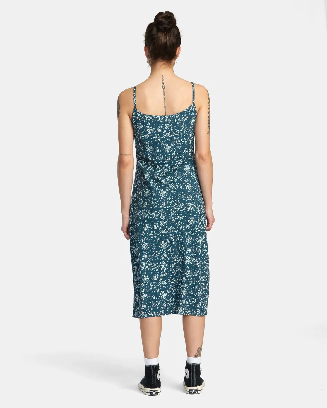 Maiden Midi Dress - Duck Blue