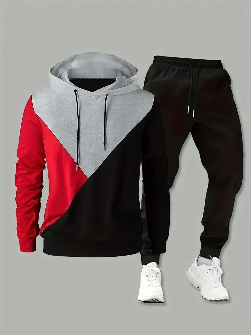 Men's Athletic Hoodie Set