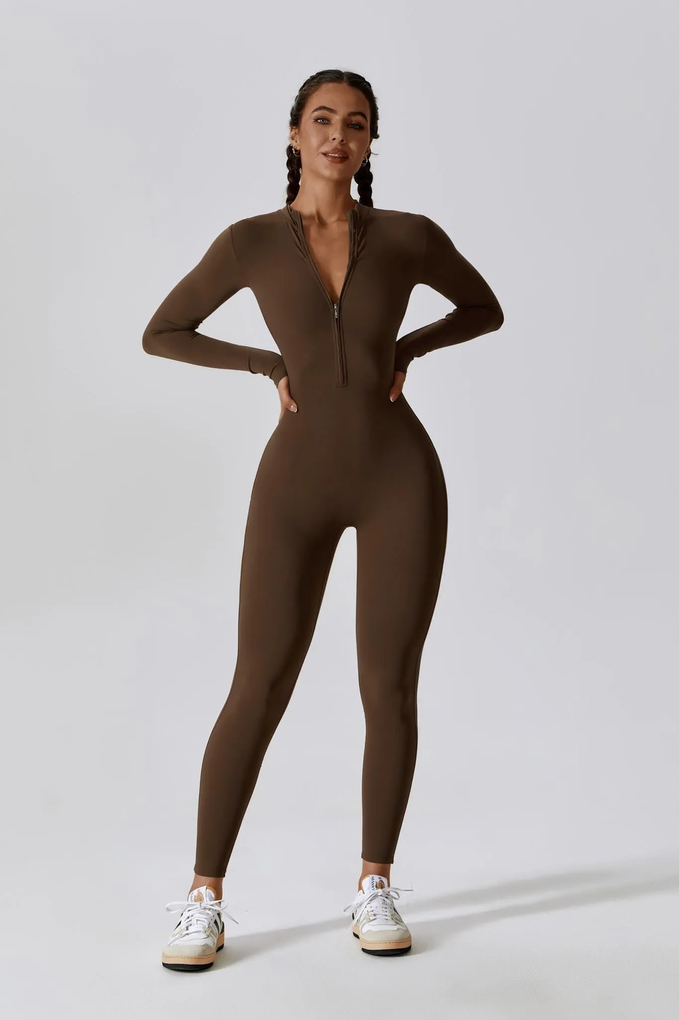 Mia Jumpsuit - Mocha