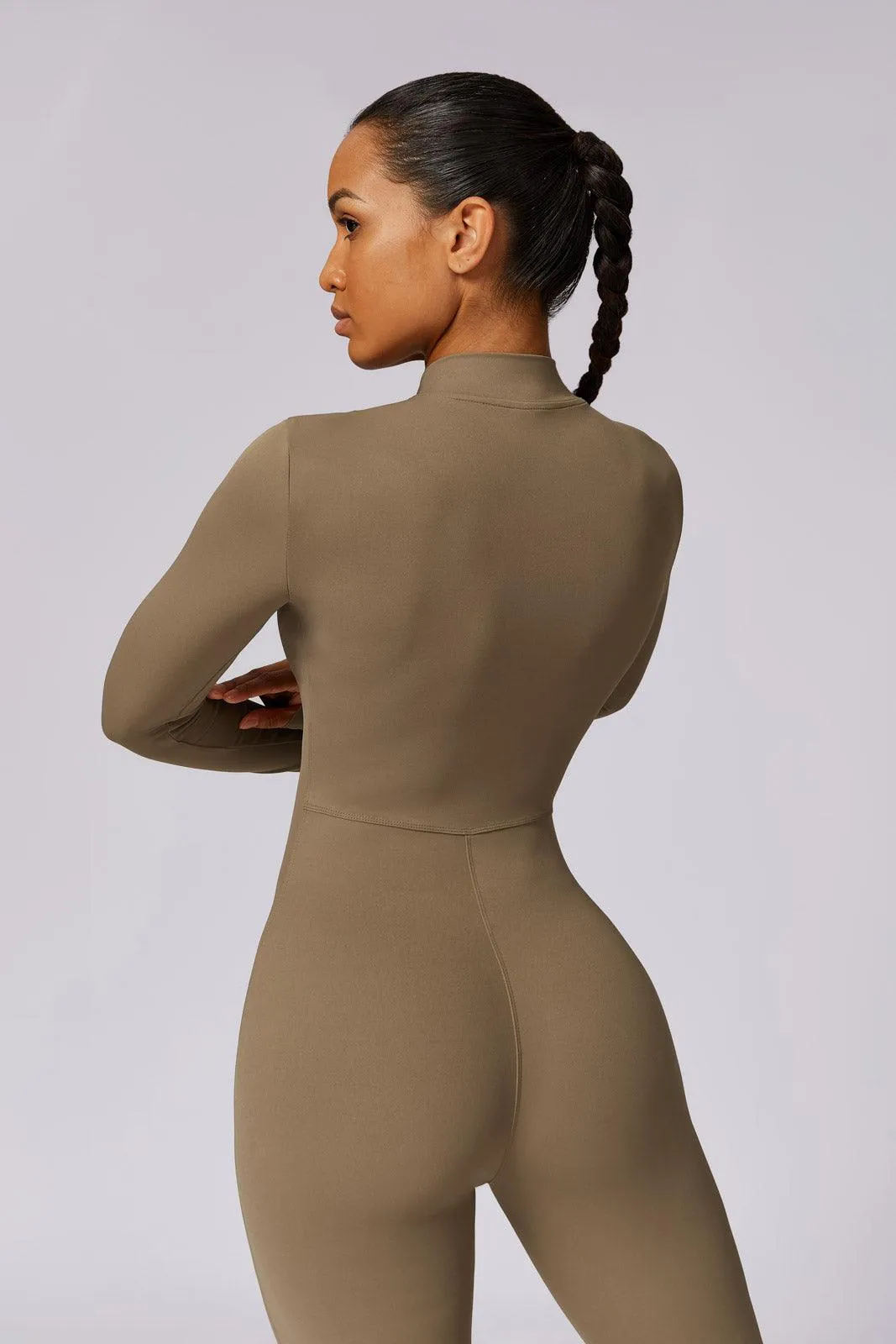 Mia Jumpsuit - Mocha