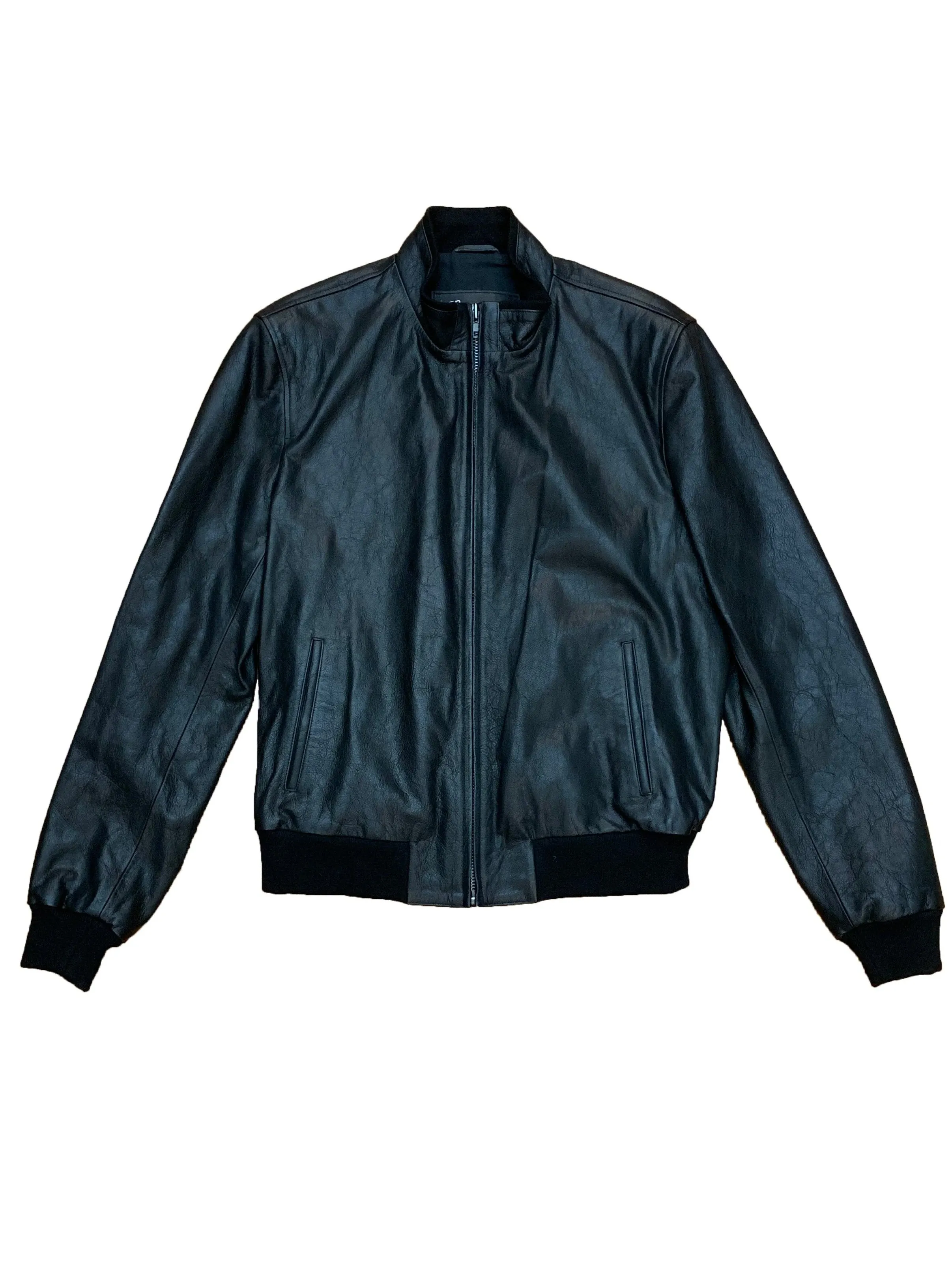 My Style Leather Bomber