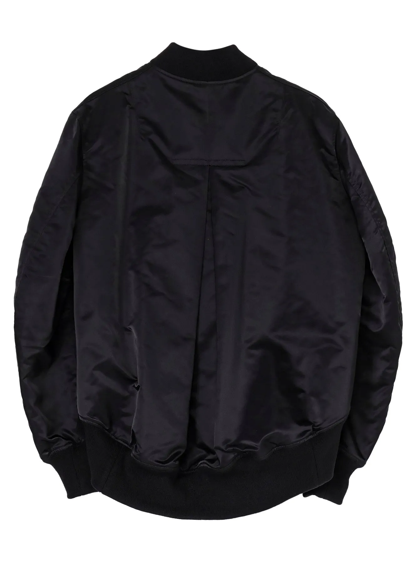 NY TWILL R-BACKSIDE FLARE BOMBER JACKET