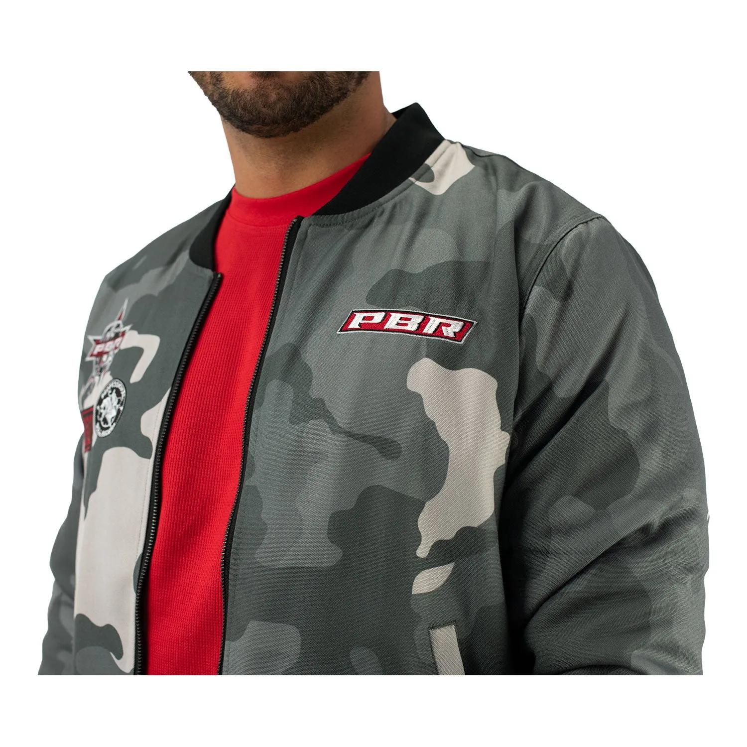 PBR Camo Bomber Jacket