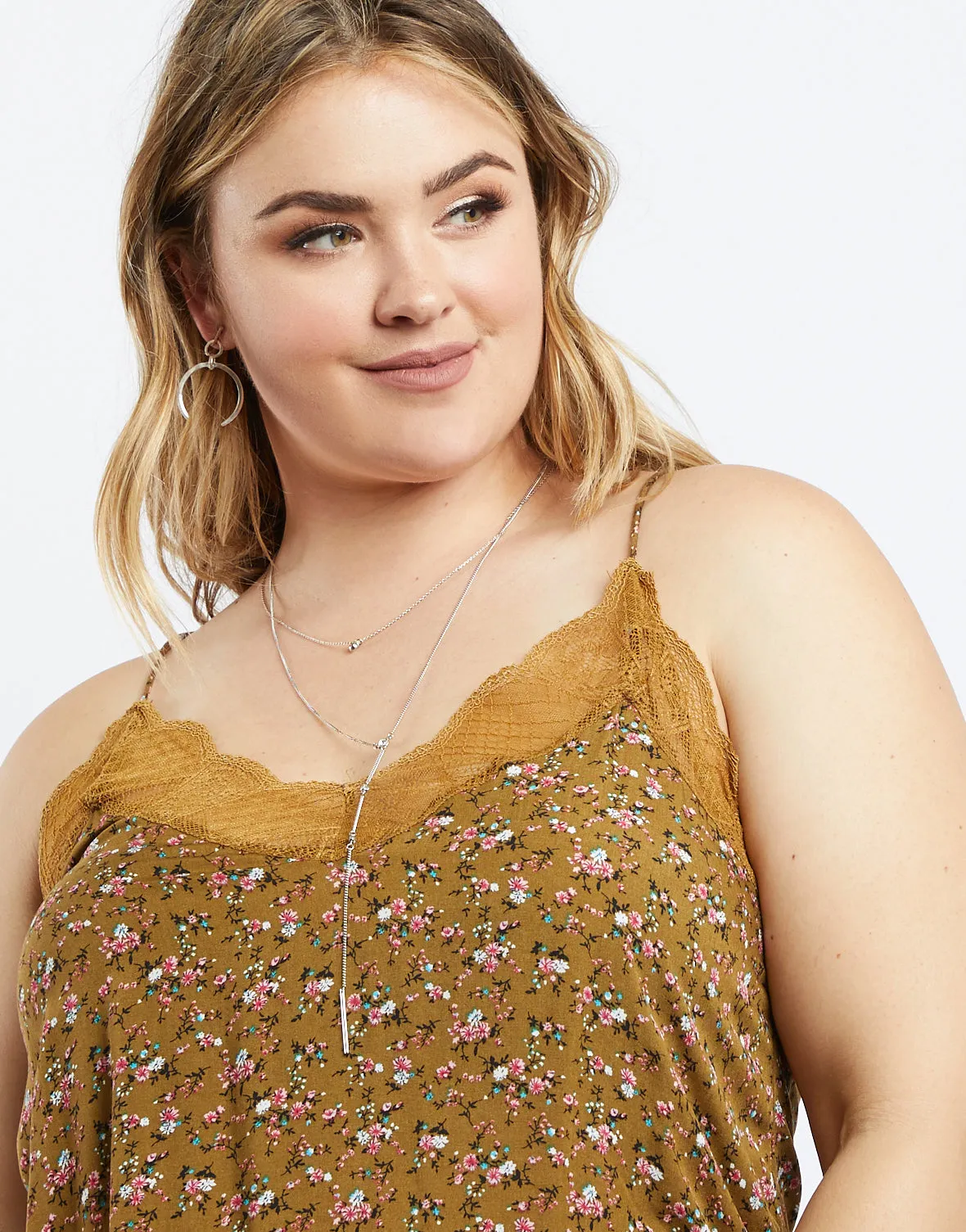 Plus Size Isabella Floral Cami