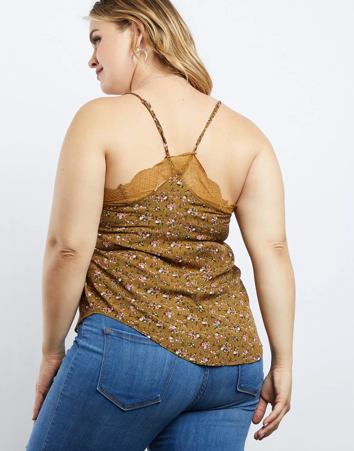 Plus Size Isabella Floral Cami