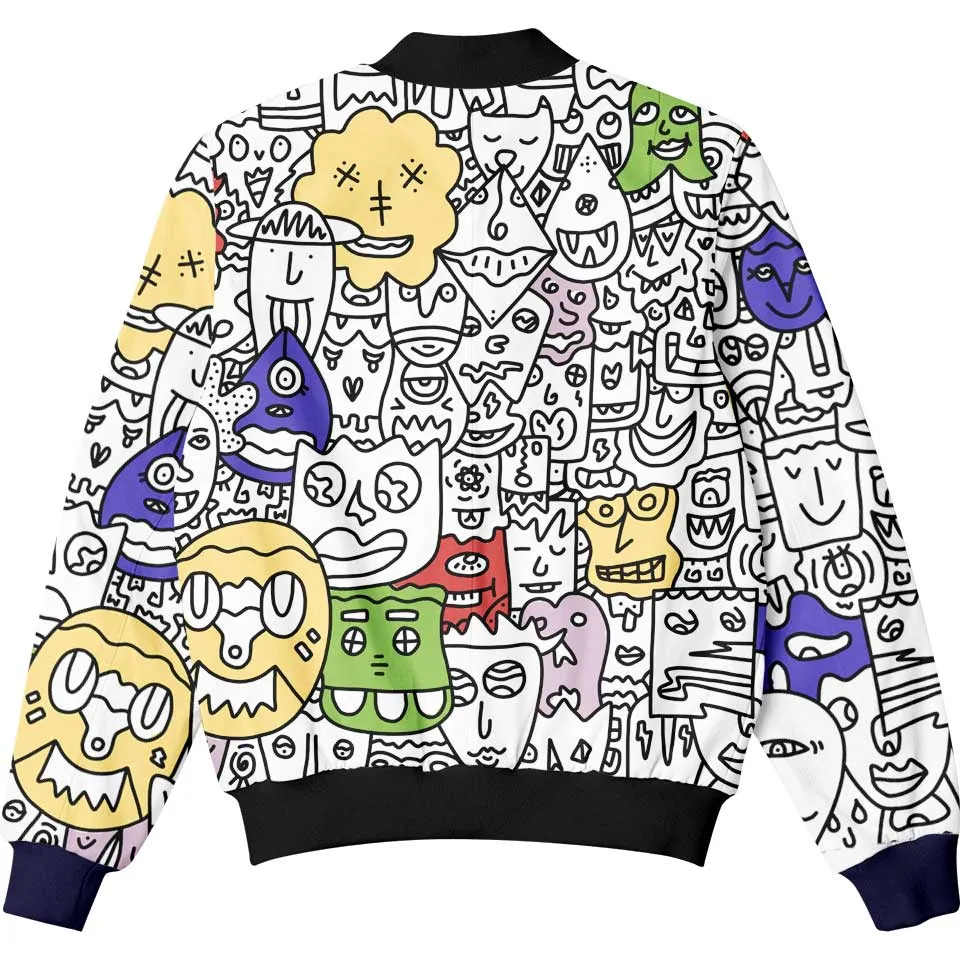 Pretty Done's Doodle Bomber Jacket