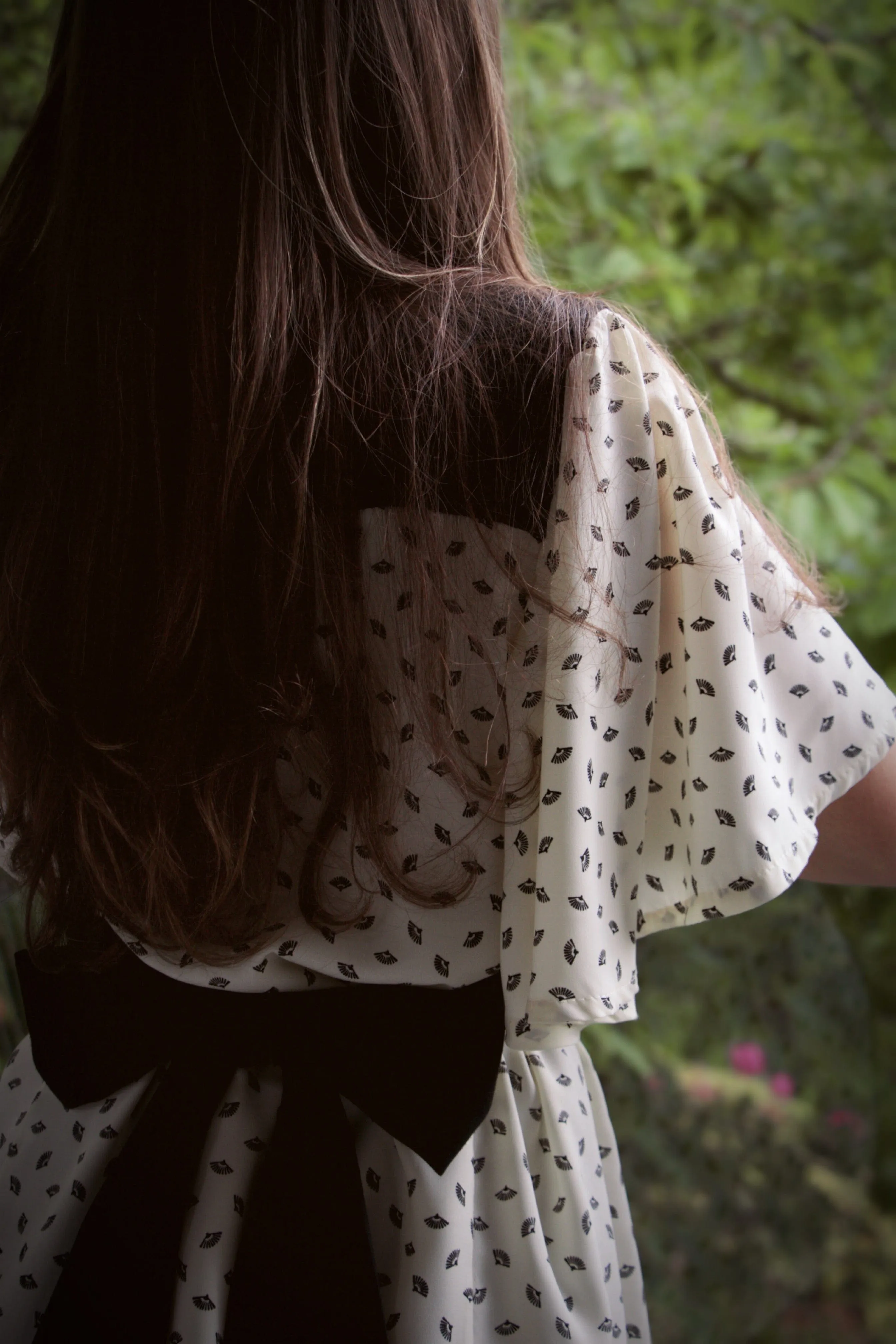 Pretty Polly Tunic - Black & Cream