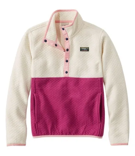 Quilted Snap Quarter Pullover Little Kids'