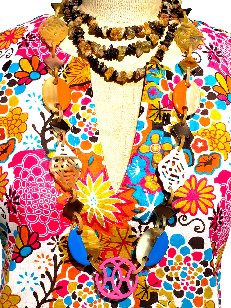 Raja Cotton Tunic Flower Power