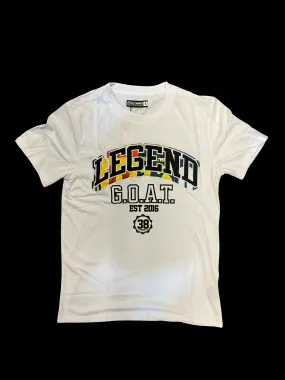 Rebel Minds Legend Collage T-shirt White