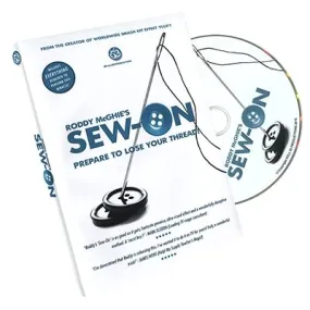 Sew-On (DVD and Gimmick) by Roddy McGhie-sale