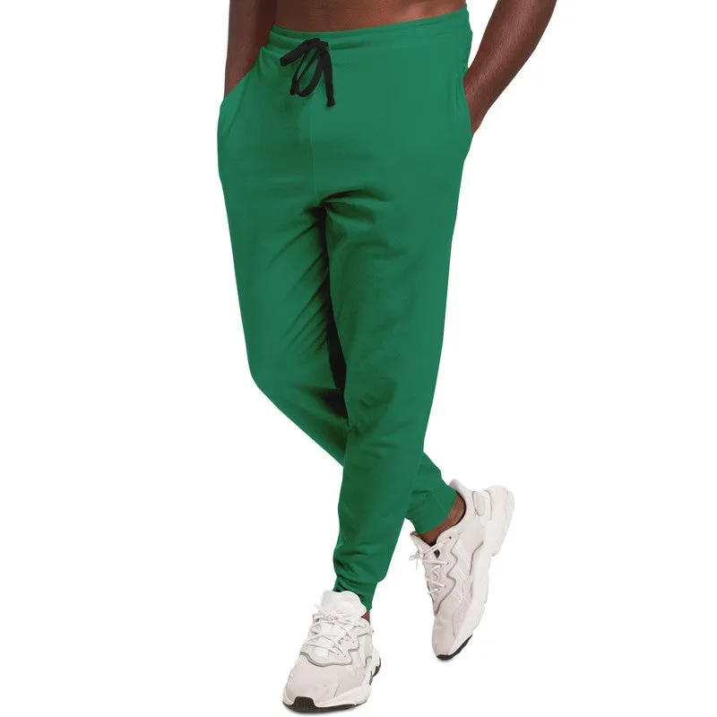 Shaded Green Joggers | Unisex | with PLUS sizes | C100M0Y75K30