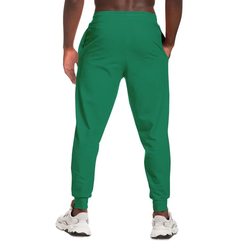 Shaded Green Joggers | Unisex | with PLUS sizes | C100M0Y75K30