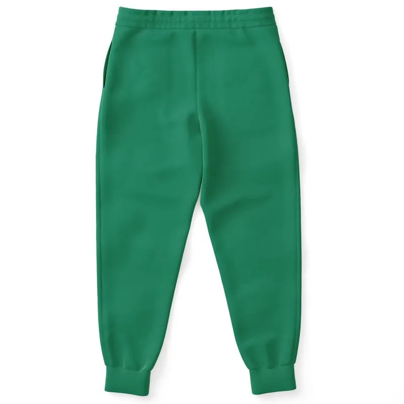 Shaded Green Joggers | Unisex | with PLUS sizes | C100M0Y75K30