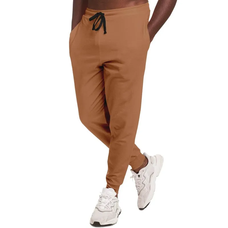 Shaded Pastel Orange Joggers | Unisex | with PLUS sizes | C0M45Y60K30