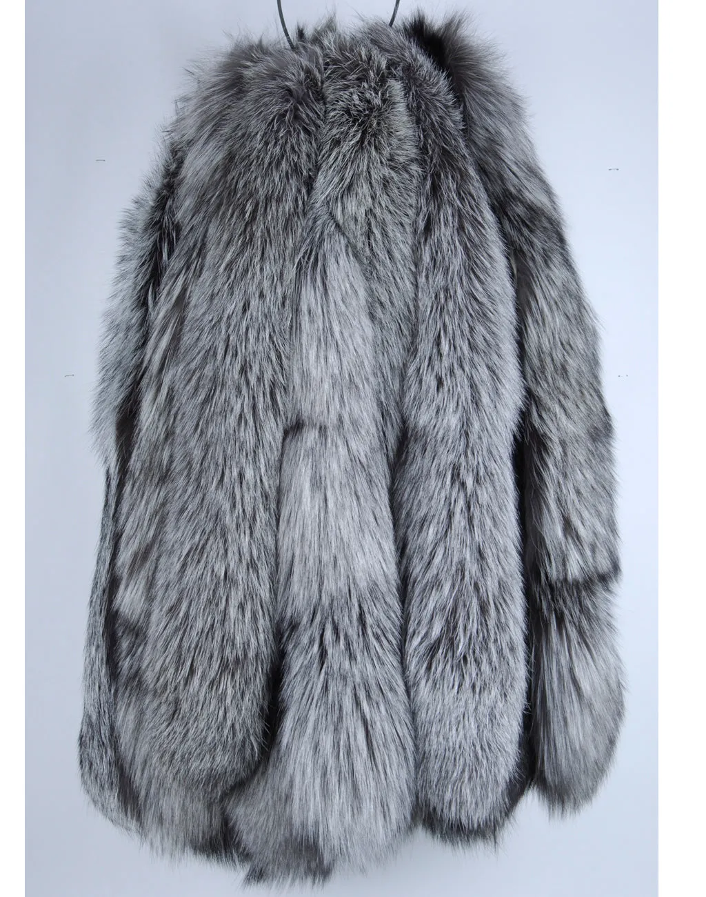 Silver Fox Skin Parka Strips